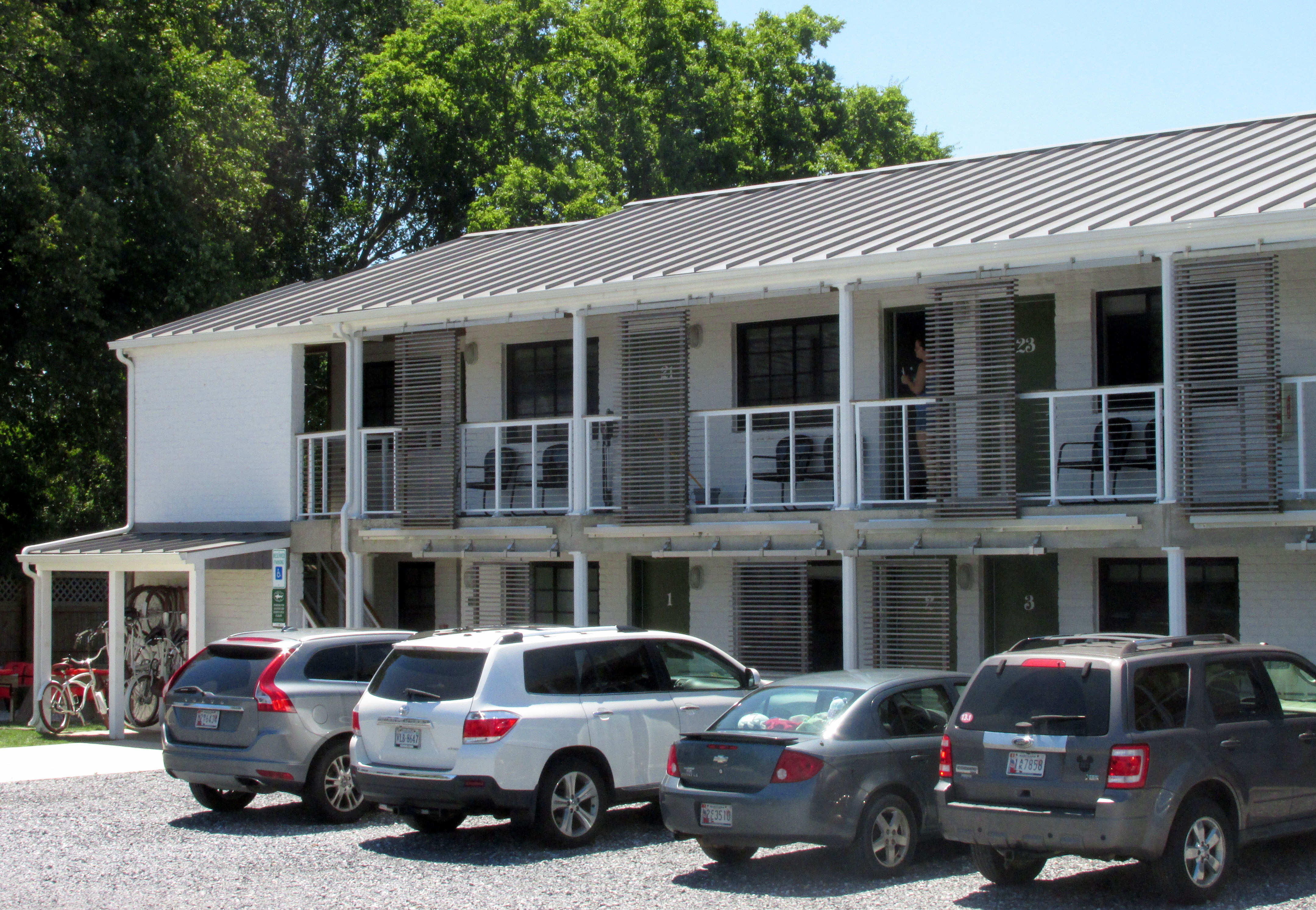 A bit of dread that finds your borrowed bed